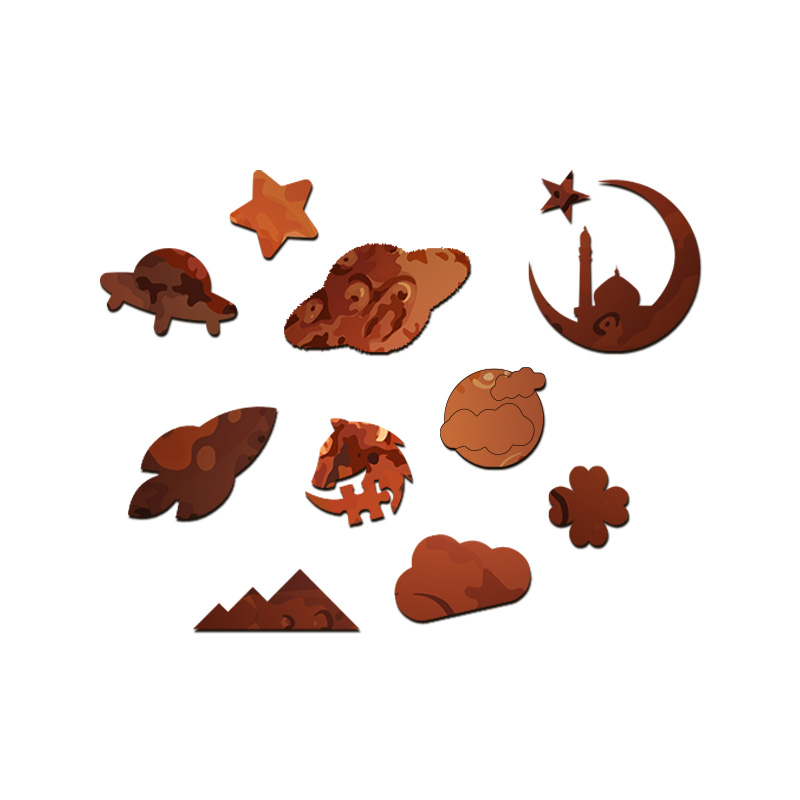 Mars Wooden Jigsaw Puzzle - aimpuzzle