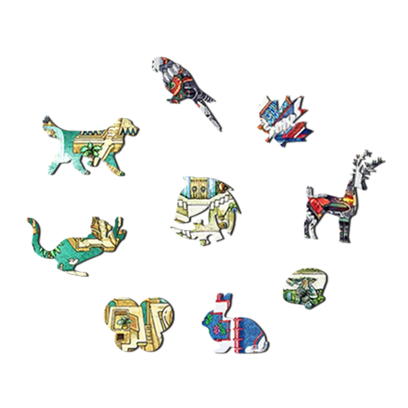 Labyrinth Wooden Jigsaw Puzzle - aimpuzzle