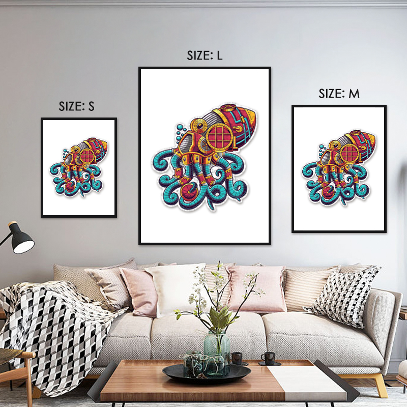 Machine Octopus Wooden Jigsaw Puzzle - aimpuzzle