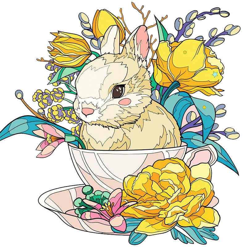 Rabbit Wooden Jigsaw Puzzle - aimpuzzle