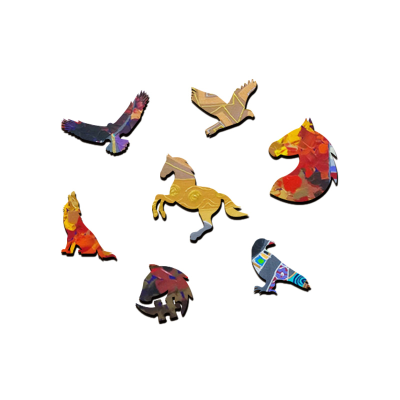 Roman Gods Horse Wooden Jigsaw Puzzle - aimpuzzle