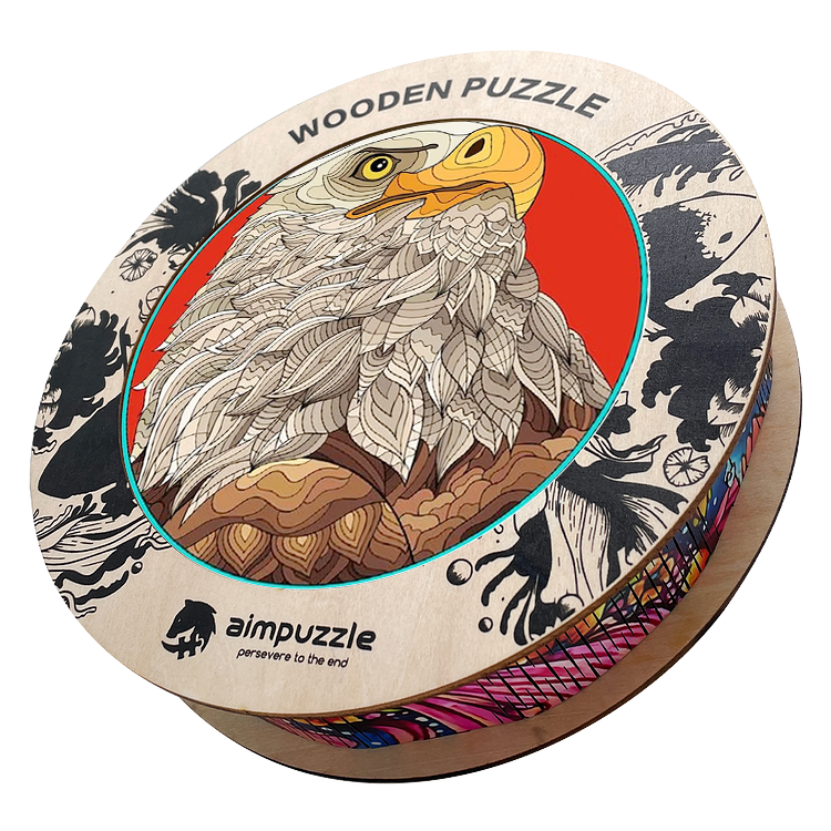 Eagle Wooden Jigsaw Puzzle - aimpuzzle
