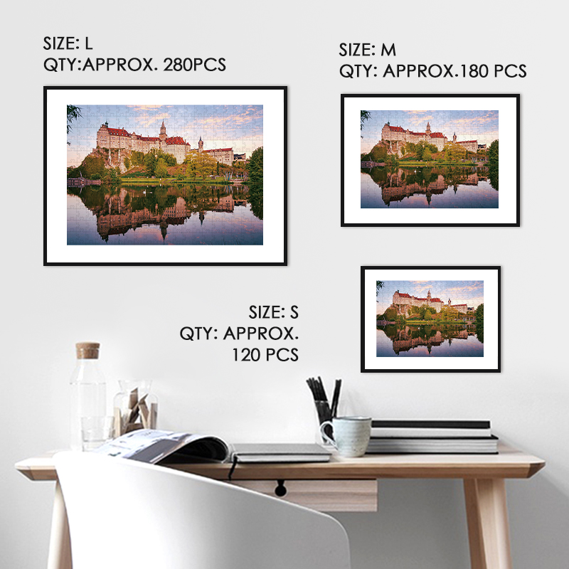 Sigmaringen Castle Wooden Jigsaw Puzzle - aimpuzzle