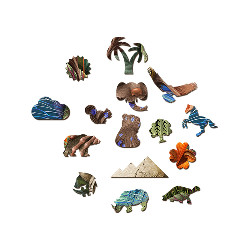 Gerbil Skull Wooden Jigsaw Puzzle - aimpuzzle