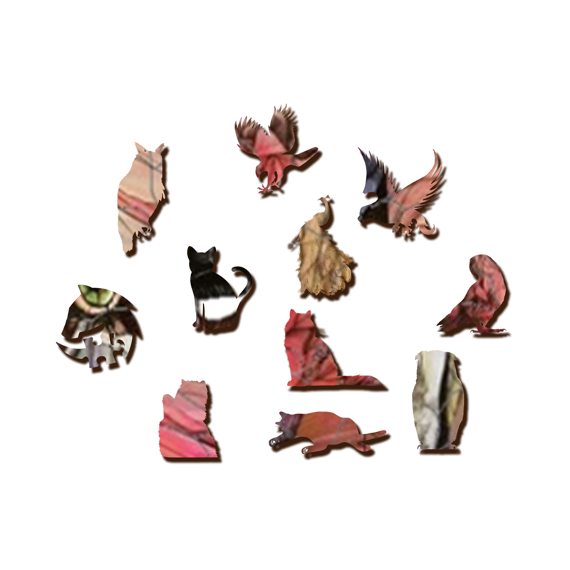 Flamingo Wooden Jigsaw Puzzle - aimpuzzle