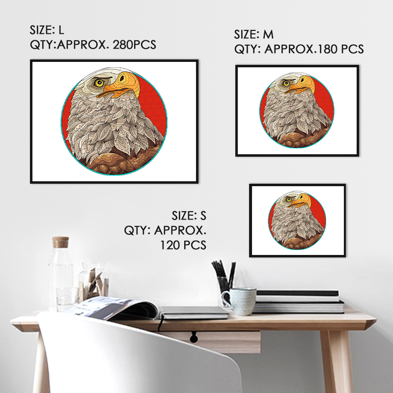 Eagle Wooden Jigsaw Puzzle - aimpuzzle