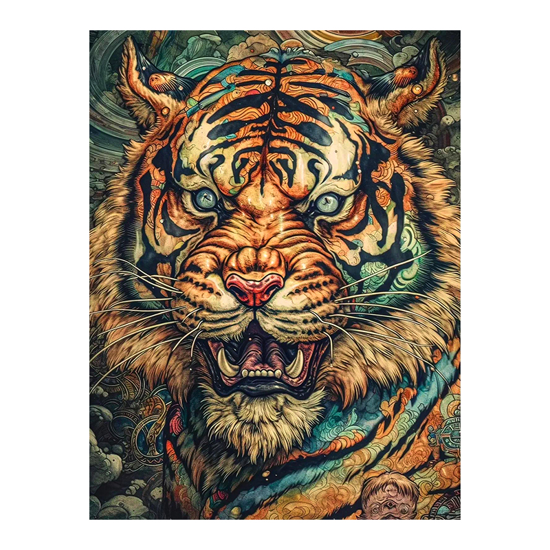 Northeast Tiger Wooden Jigsaw Puzzle - aimpuzzle