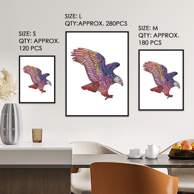 Eagle Wooden Jigsaw Puzzle - aimpuzzle