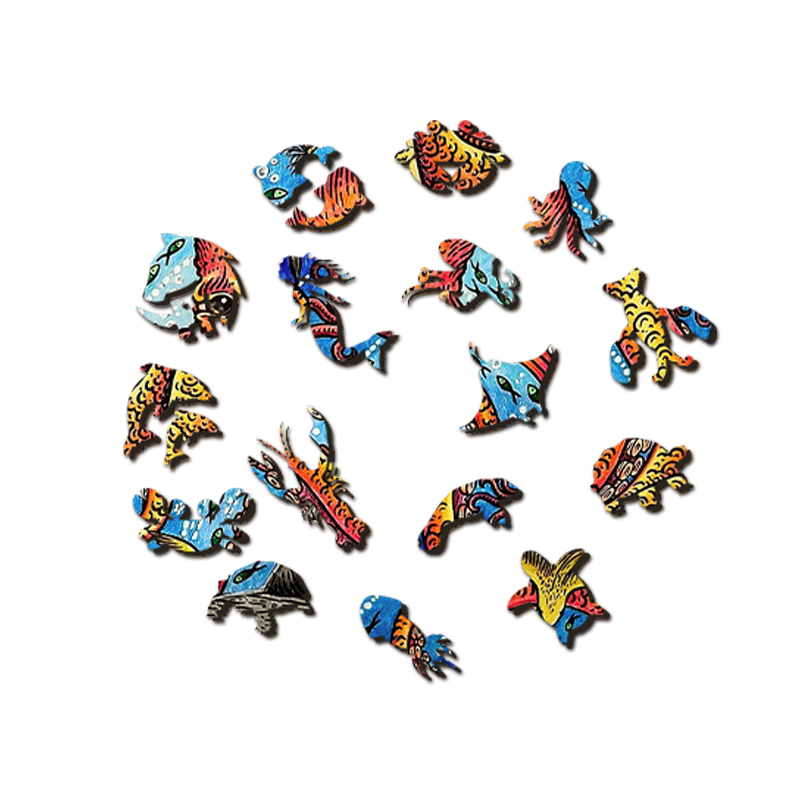 Giant Octopus Wooden Jigsaw Puzzle - aimpuzzle